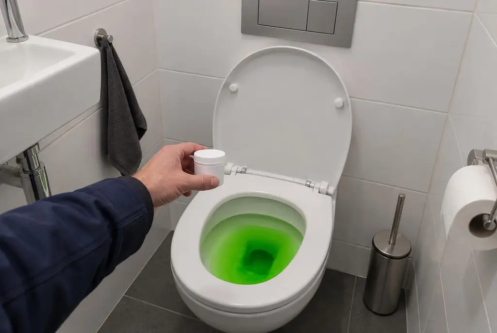 Lekdetectie Sliedrecht – kleurstoftest bij een lekkend toilet